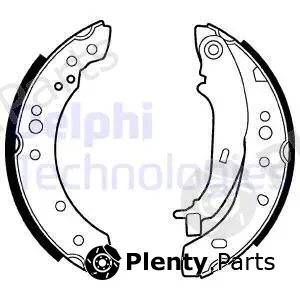 Delphi LS2013 — Brake Shoe Set