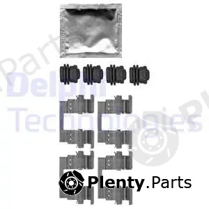 Delphi LX0666 — Accessory Kit, disc brake pad