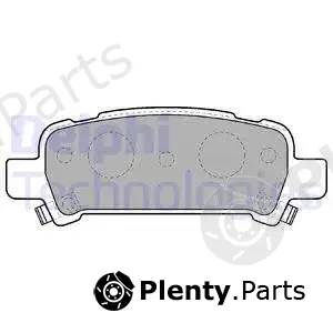 Delphi LP1509-18B1 — Brake Pad Set, disc brake