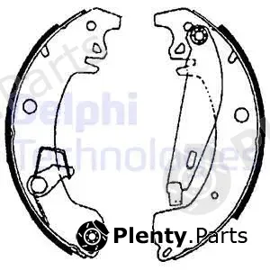 Delphi LS1606 — Brake Shoe Set