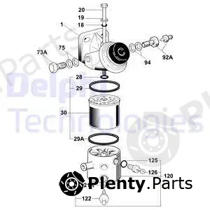 Delphi 6260B650B — Fuel Filter