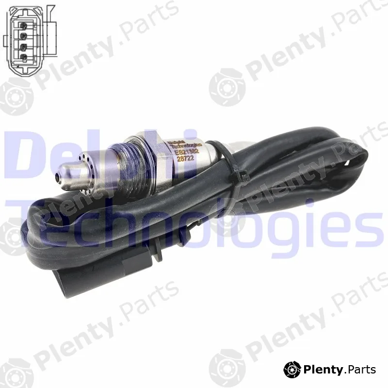 Delphi ES21382-12B1 — Lambda Sensor