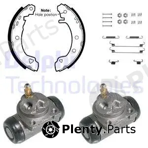 Delphi 751 — Brake Shoe Set