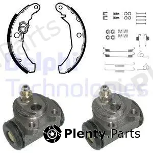 Delphi 734 — Brake Shoe Set