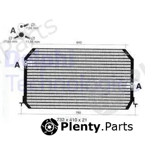 Delphi TSP0225308 — Condenser, air conditioning