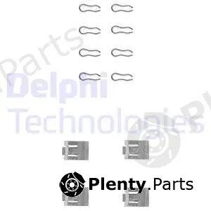 Delphi LX0075 — Accessory Kit, disc brake pad