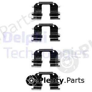 Delphi LX0372 — Accessory Kit, disc brake pad