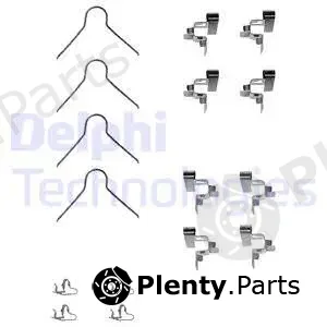 Delphi LX0062 — Accessory Kit, disc brake pad