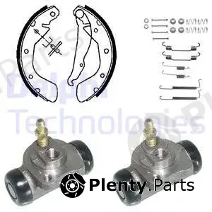 Delphi 854 — Brake Shoe Set