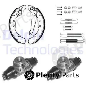 Delphi 878 — Brake Shoe Set