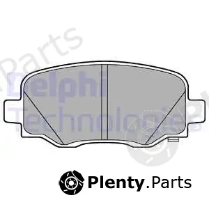Delphi LP3194 — Brake Pad Set, disc brake