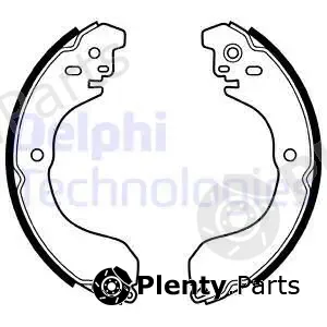 Delphi LS2088 — Brake Shoe Set