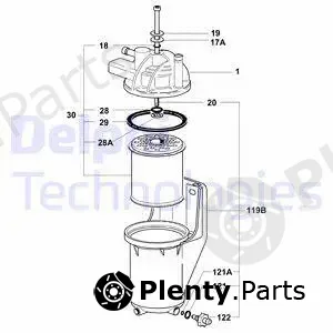 Delphi 6350080 — Fuel Filter