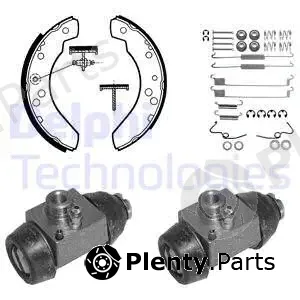 Delphi 795 — Brake Shoe Set