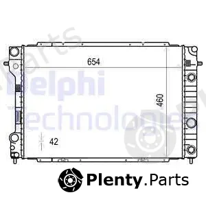 Delphi TSP0524010 — Radiator, engine cooling