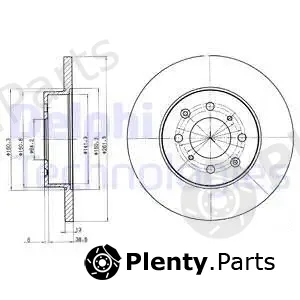Delphi BG3262 — Brake Disc