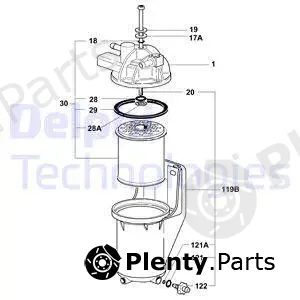 Delphi 6350050 — Fuel Filter