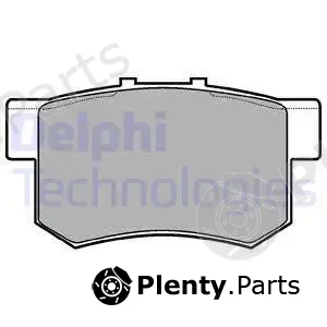 Delphi LP948 — Brake Pad Set, disc brake