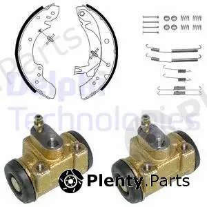 Delphi 915 — Brake Shoe Set