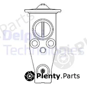 Delphi CB1017V — Expansion Valve, air conditioning