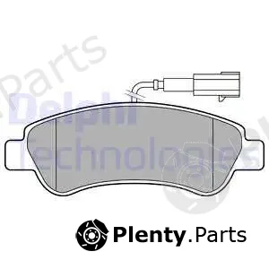 Delphi LP3153 — Brake Pad Set, disc brake