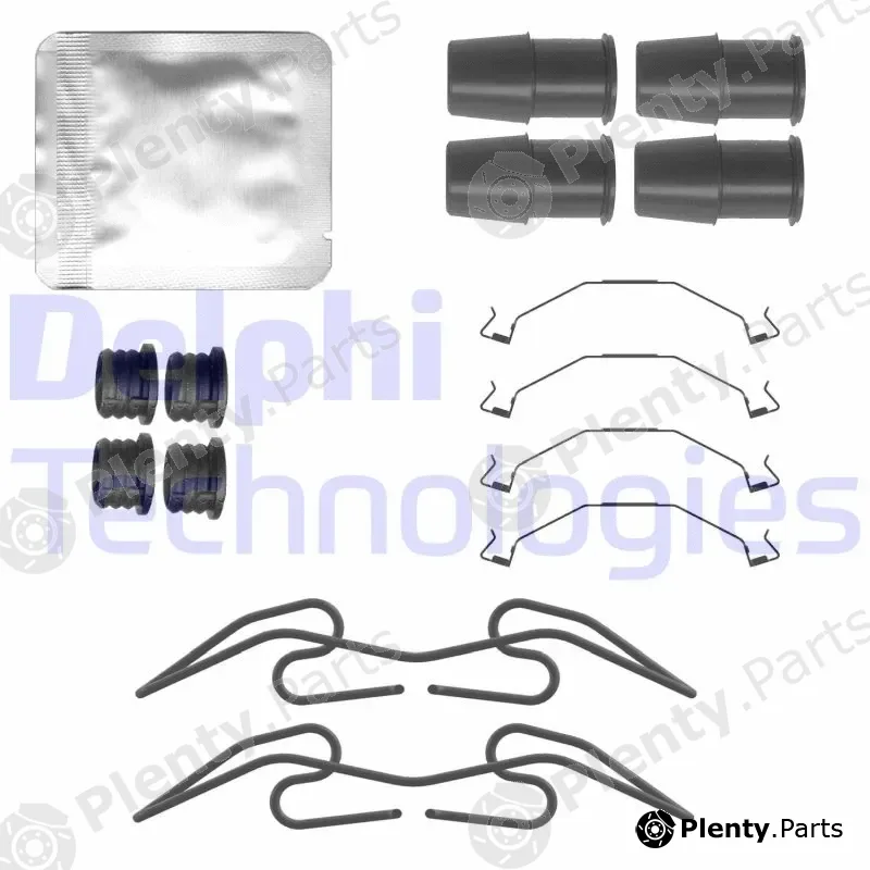 Delphi LX0783 — Accessory Kit, disc brake pad