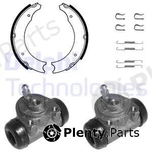 Delphi 611 — Brake Shoe Set