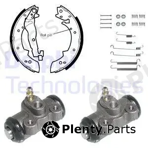 Delphi 638 — Brake Shoe Set