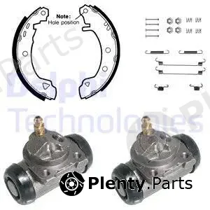 Delphi 771 — Brake Shoe Set