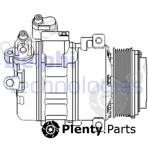 Delphi CS20370-12B1 — Compressor, air conditioning