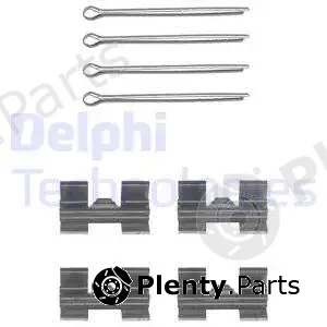 Delphi LX0032 — Accessory Kit, disc brake pad