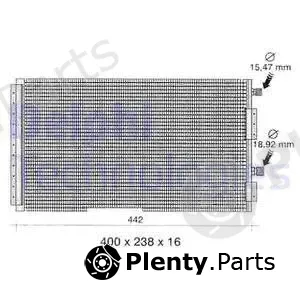 Delphi TSP0225260 — Condenser, air conditioning