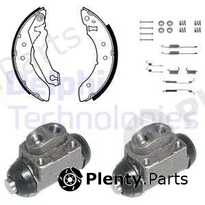 Delphi 698 — Brake Shoe Set
