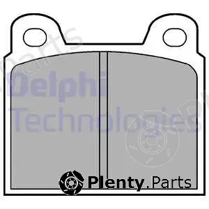 Delphi LP20 — Brake Pad Set, disc brake