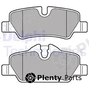 Delphi LP2762 — Brake Pad Set, disc brake