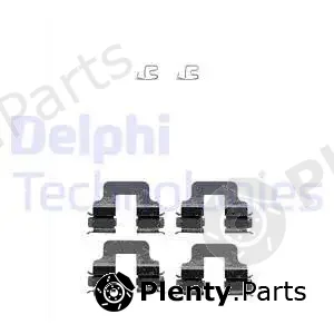 Delphi LX0342 — Accessory Kit, disc brake pad