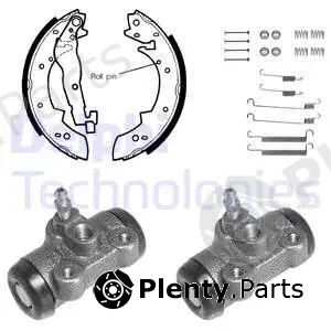 Delphi 632 — Brake Shoe Set