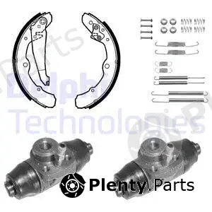 Delphi 1041 — Brake Shoe Set