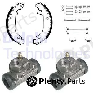 Delphi 827 — Brake Shoe Set