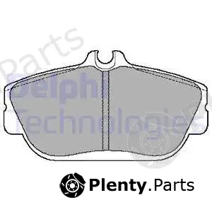 Delphi LP887 — Brake Pad Set, disc brake