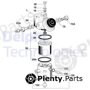 Delphi 6260B682B — Fuel Filter
