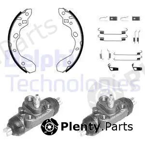 Delphi 1066 — Brake Shoe Set