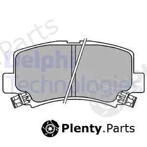 Delphi LP1439-18B1 — Brake Pad Set, disc brake