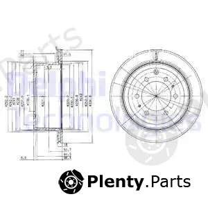 Delphi BG3188 — Brake Disc