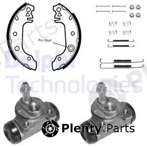 Delphi 697 — Brake Shoe Set