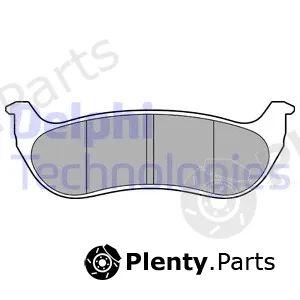 Delphi LP3556 — Brake Pad Set, disc brake
