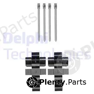 Delphi LX0588 — Accessory Kit, disc brake pad