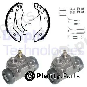 Delphi 826 — Brake Shoe Set