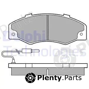 Delphi LP489 — Brake Pad Set, disc brake