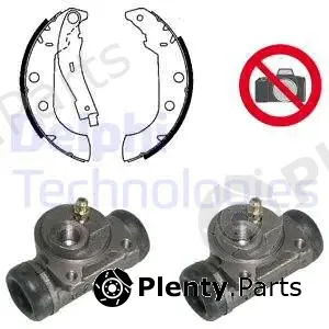 Delphi 763 — Brake Shoe Set